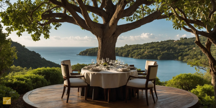 Cenas en la corona de un arbol